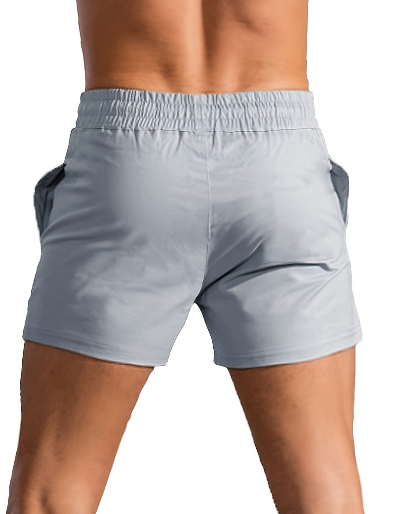 Per uomo Pantaloncini sportivi Pantaloncini Running Pantaloncini da palestra Sport Per uscire Fine settimana Traspirante Asciugatura rapida Corsa Casuale Tasche A cordoncino Vita elastica Liscio del 2026 a $18.99 –P7