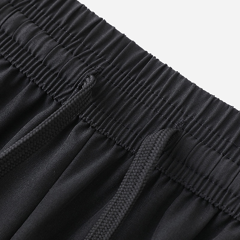 Herren Sportliche Shorts Kurze Sporthose Kurze Sporthose Sport Shorts Sport Ausgehen Wochenende Atmungsaktiv Schnelltrocknend Laufen Bequem Tasche Kordelzug Elastische Taille Glatt Knielänge Gymnastik 2025 - $16.49 –P11
