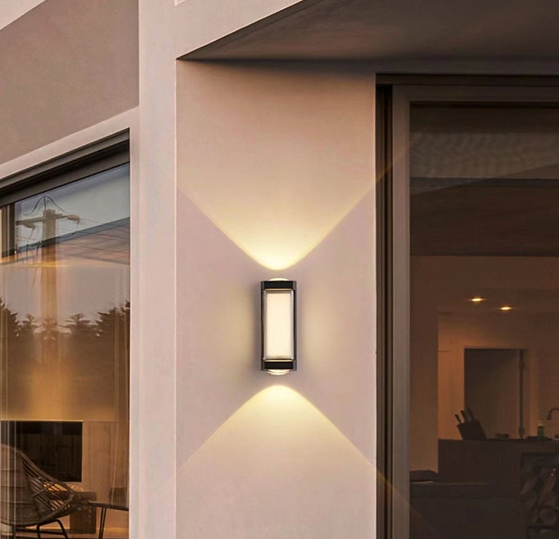 10W 1000LM Wall Light Outdoor Indoor LED IP65 Waterproof Modern Aluminum Sconce Light Falling Fixture 2026 - $97.99 –P6