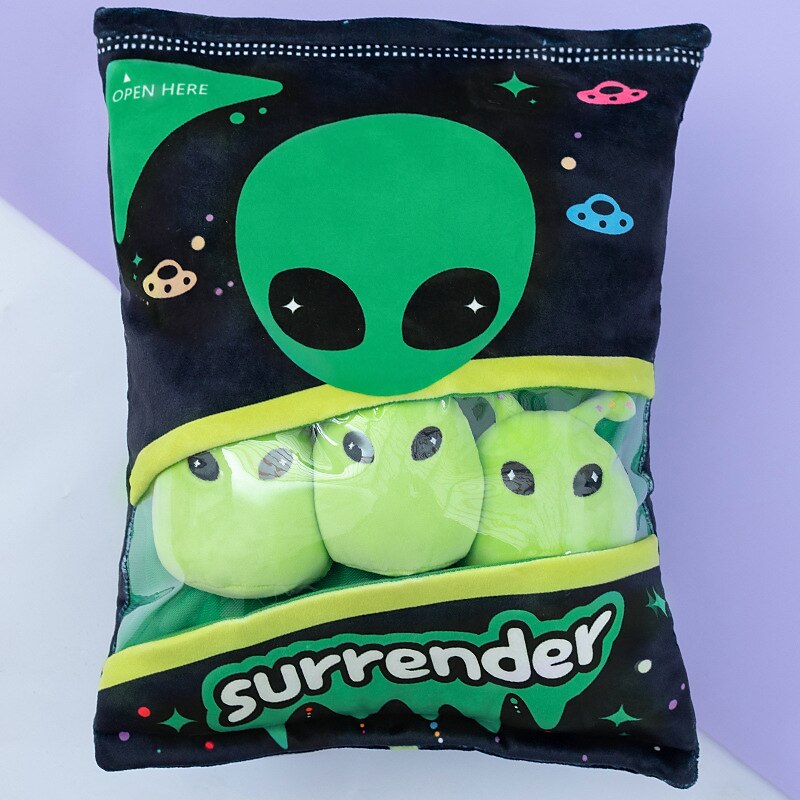 Plyšový polštářek Pyškové sušenky Lamian Nudles Alien Newt 2025 - $38.99 –P15