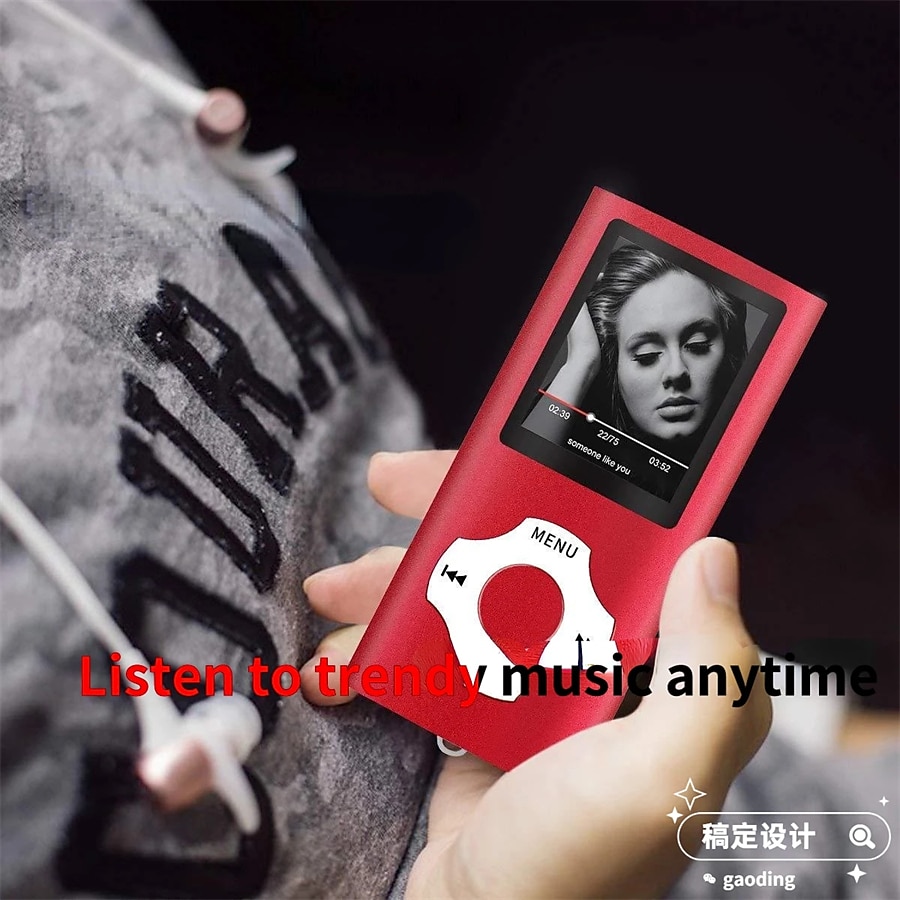 Заводской Аутлет MP3 / MP4 16.0 GB FM-радио / E-book / Встроенный из спикера 2025 - $23.99 –P9