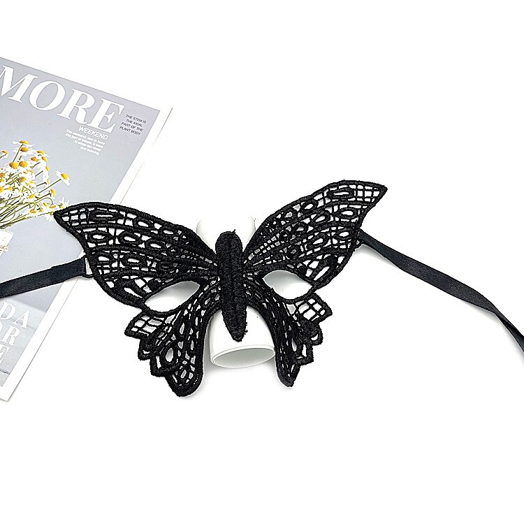 10 stk blondermaske for voksen fest halvansiktsmasket ball kvinners halloween rekvisitter svart morsom øyemaske 2025 - $19.49 –P8