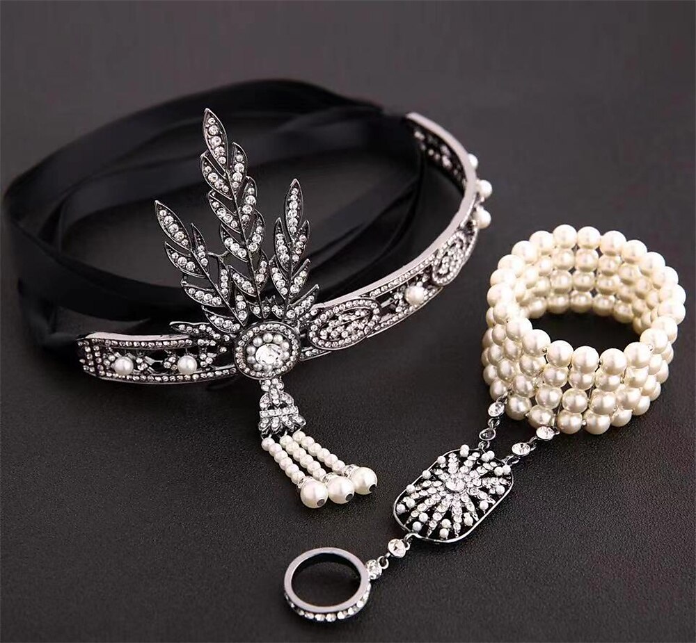 Ring-Armbänder Maskerade Retro Vintage 1920s Aleación Für Der große Gatsby Cosplay Karneval Damen Modeschmuck Modeschmuck 2025 - $13.99 –P7