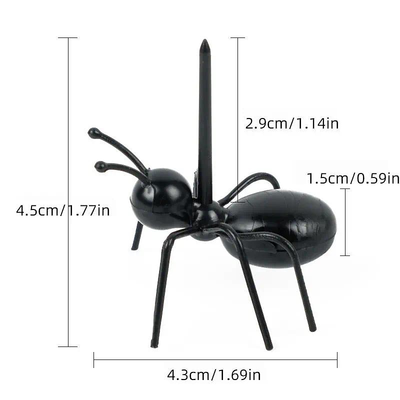 12 pz formiche cibo raccoglitori di frutta decorazione forchette a forma di formica spuntino torta dessert stoviglie per la cucina di casa cena di festa raccoglitore di frutta per ristoranti/bar del 2025 a $8.99 –P1
