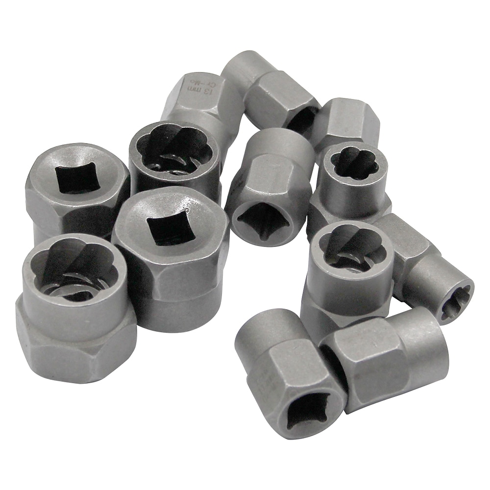 26pc Nut Extractor Screw Extractor Left Rotating Twists Drill Disassembly Tool Sliding Tooth Nut Remover Set 2025 - $44.99 –P6