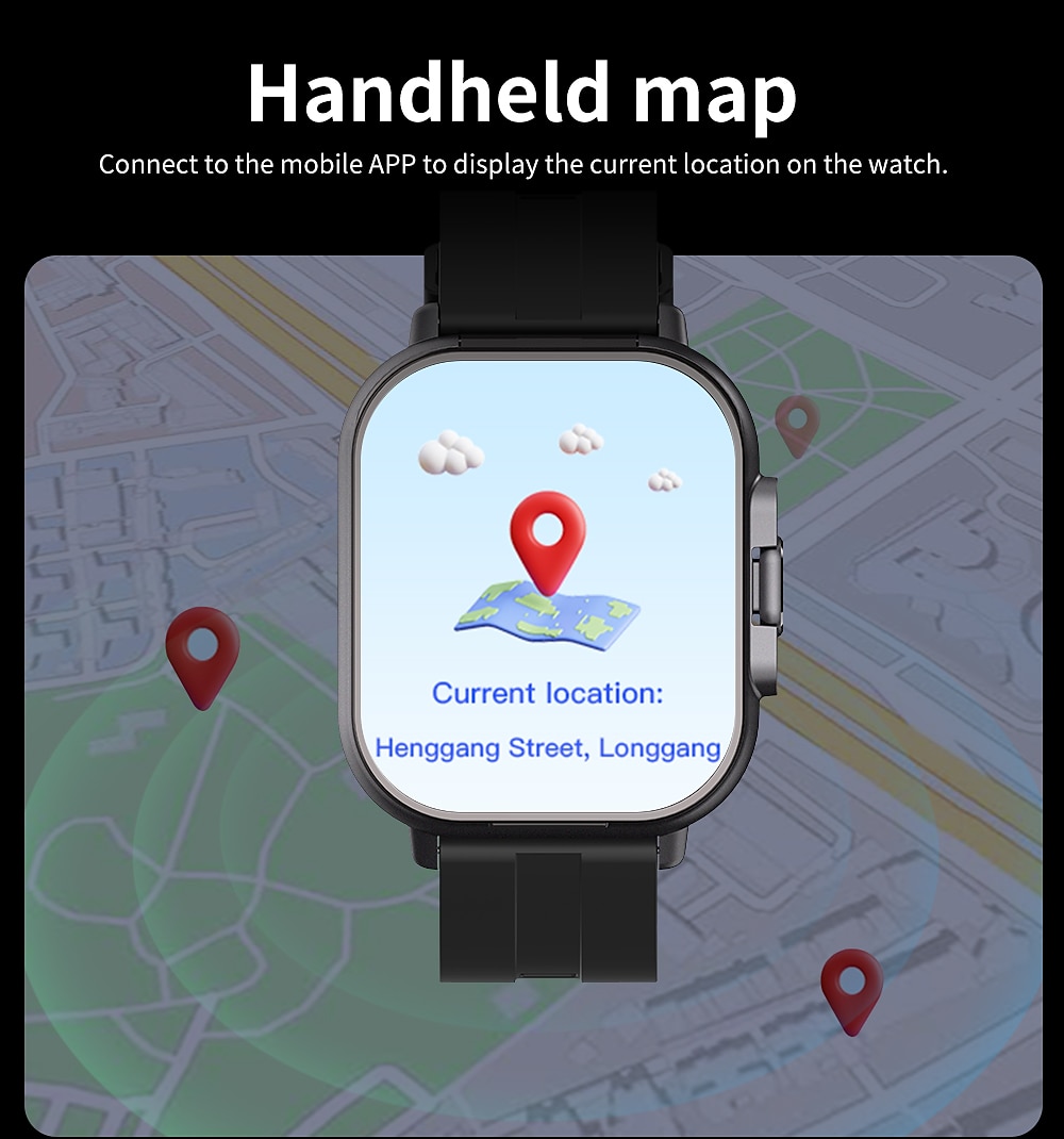 iMosi D8 Smart Watch 2.01 inch Smartwatch Fitness Running Watch Bluetooth Pedometer Call Reminder Activity Tracker Compatible with Android iOS Women Men Long Standby Hands-Free Calls Waterproof IP 67 2025 - $61.99 –P15