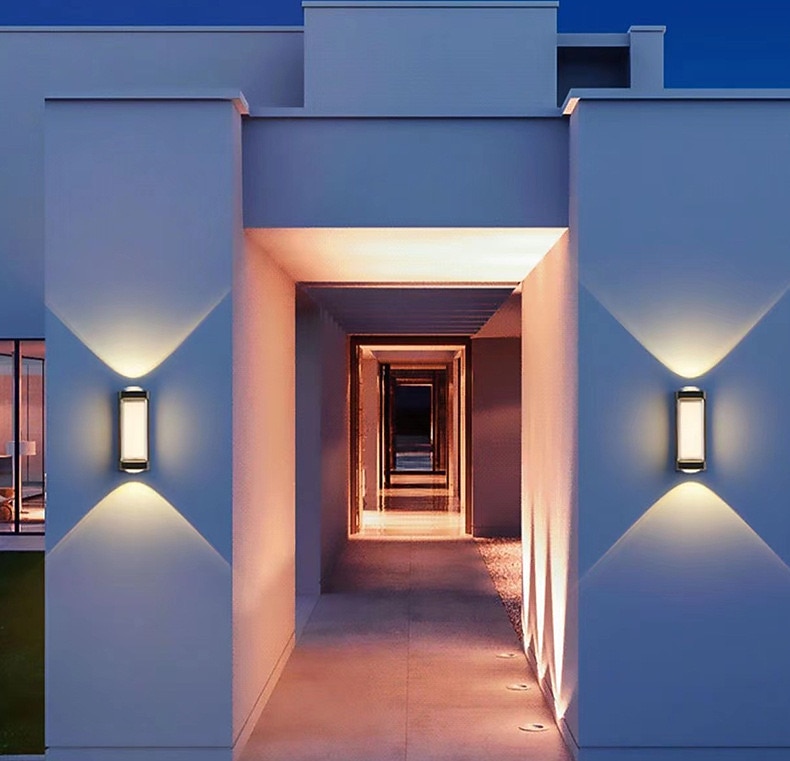 10W 1000LM Wall Light Outdoor Indoor LED IP65 Waterproof Modern Aluminum Sconce Light Falling Fixture 2026 - $97.99 –P7