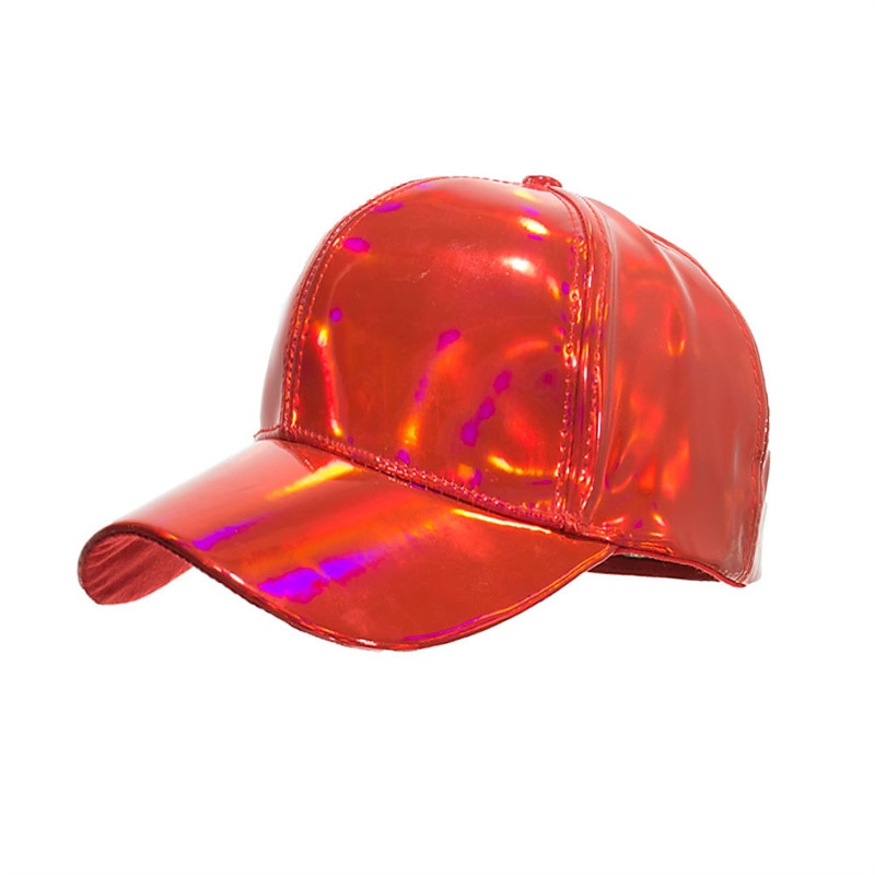Unisex Cappellino da baseball Cappello da sole Nero Argento Tessuto non tessuto laser La moda Informale minimalismo Esterno Da mare Liscio Regolabile Di tendenza del 2025 a $11.49 –P8
