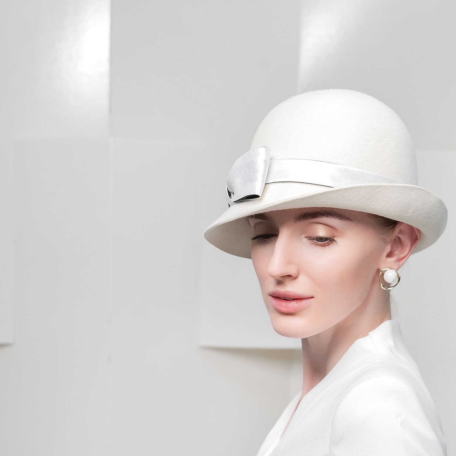 kalapok 100% gyapjú kalap fedora sapka esküvő ünnep elegáns esküvő csípős toldású fejfedővel 2025 - $42.99 –P6