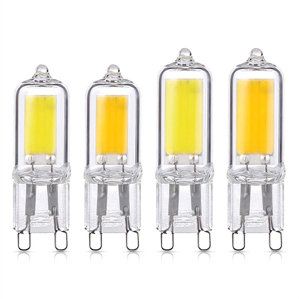 10pcs Dimmable Mini G9 LED Lamp 3W 7W 9W AC 220V 110V LED Corn Bulb COB 360 Beam Angle Replace Halogen Chandelier Lights 2025 - $29.99 –P6