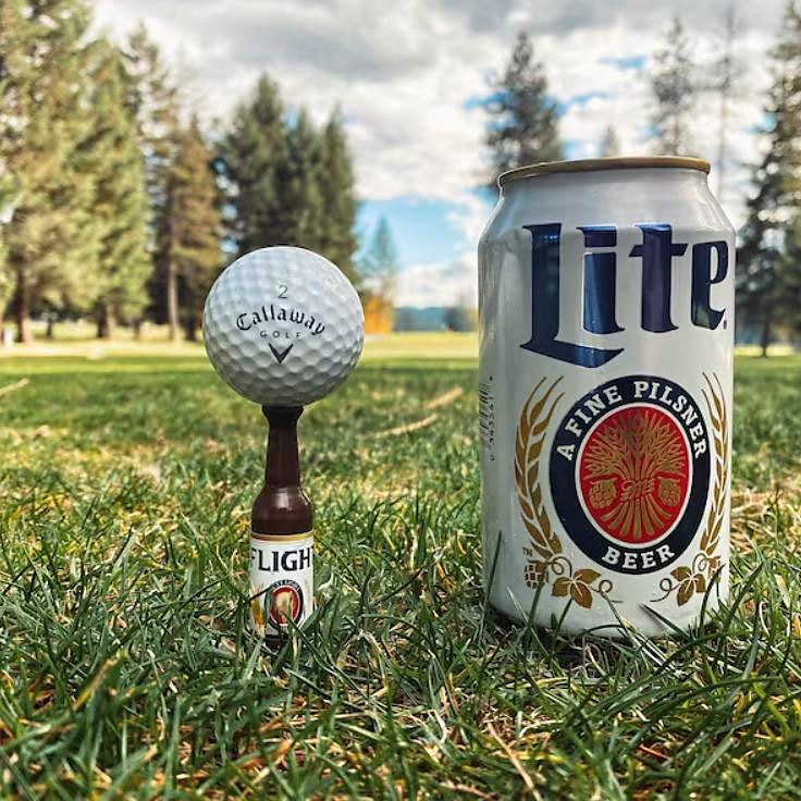 Beer Bottle Golf Tees - Christmas Golf Gift For Man or Woman - Virtually Unbreakable Golf Tee - Great for Christmas and Birthday Presents 2025 - $8.99 –P1