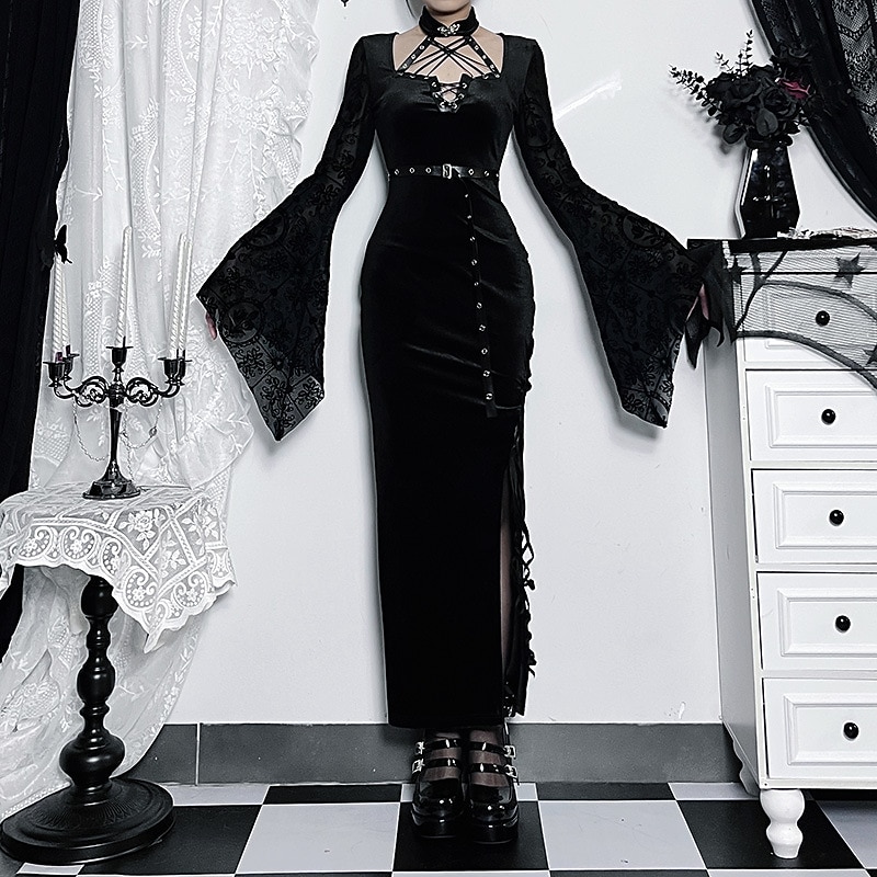 punk dresses for prom Custom size Rock Blue and silver denim and tulle corset High Low burlesque dress small-XL Glamtastik Cinched at the waist to sculpt and command Women's Gothic Off-the-shoulder Ruffled Mesh