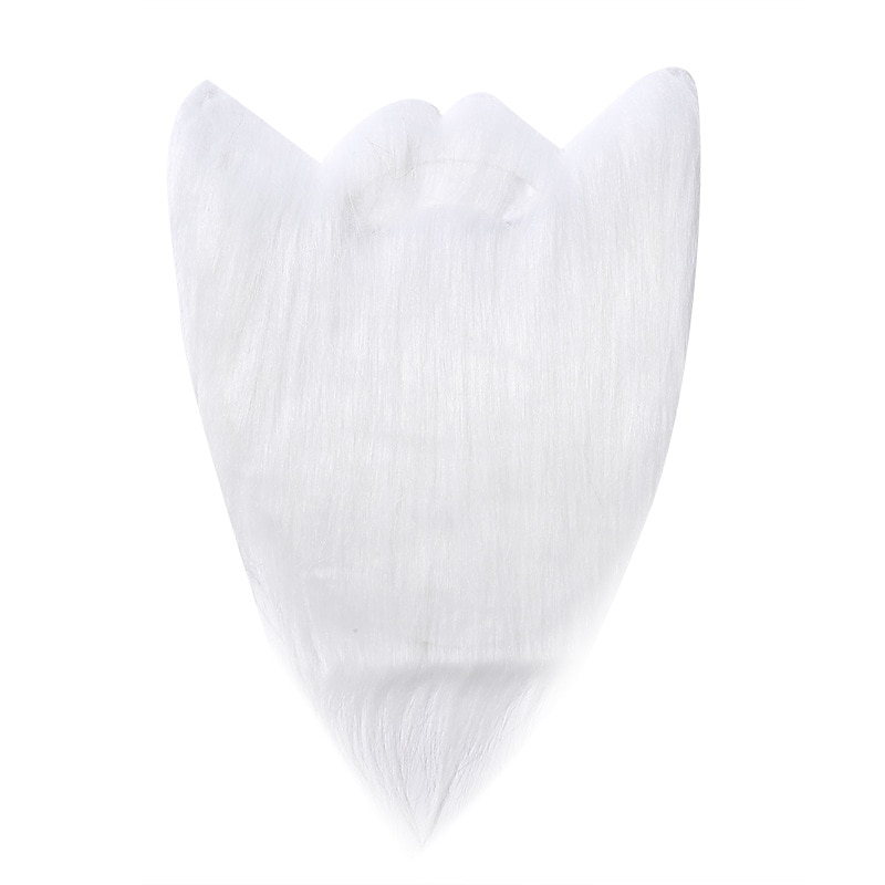 carnival Beard Santa Beard White long hair black beard party beard dress up 2025 - $11.99 –P2