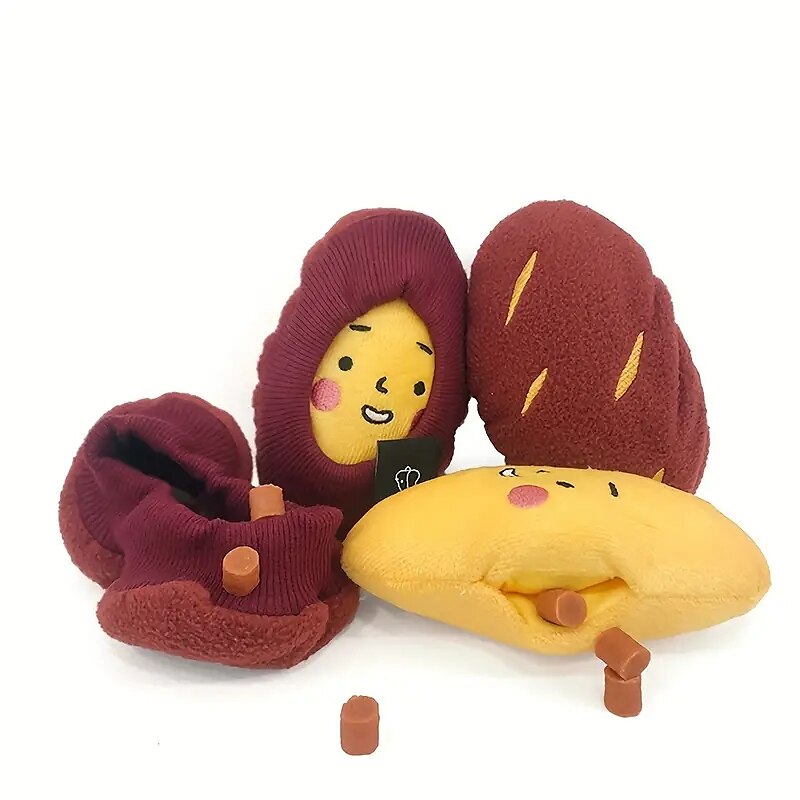 Brinquedos para roer Brinquedos Felpudos Brinquedo interativo com Durável Exercício para animais de estimação Brinquedo de dentição para Cachorros Gatos Interior Exterior Brinquedos Para Pet de 2025 por $22.99 –P4