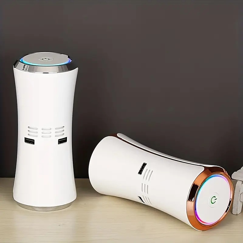 Car Negative Ion Air Purifier Air Deodorizer Small Office Home Odor Removal Deodorant Machine Negative Ion Purifier Car Air Fresheners 2025 - $24.99 –P5