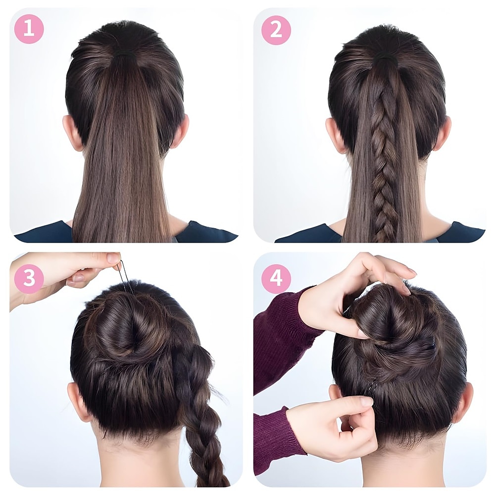 U Shaped Hair Pins, 200PCS 2.4inch Bun Hair Pins for Women Kids Girls Hairdressing Salon with Storage Box, for All Hair Types - Brown 2025 - $8.49 –P5