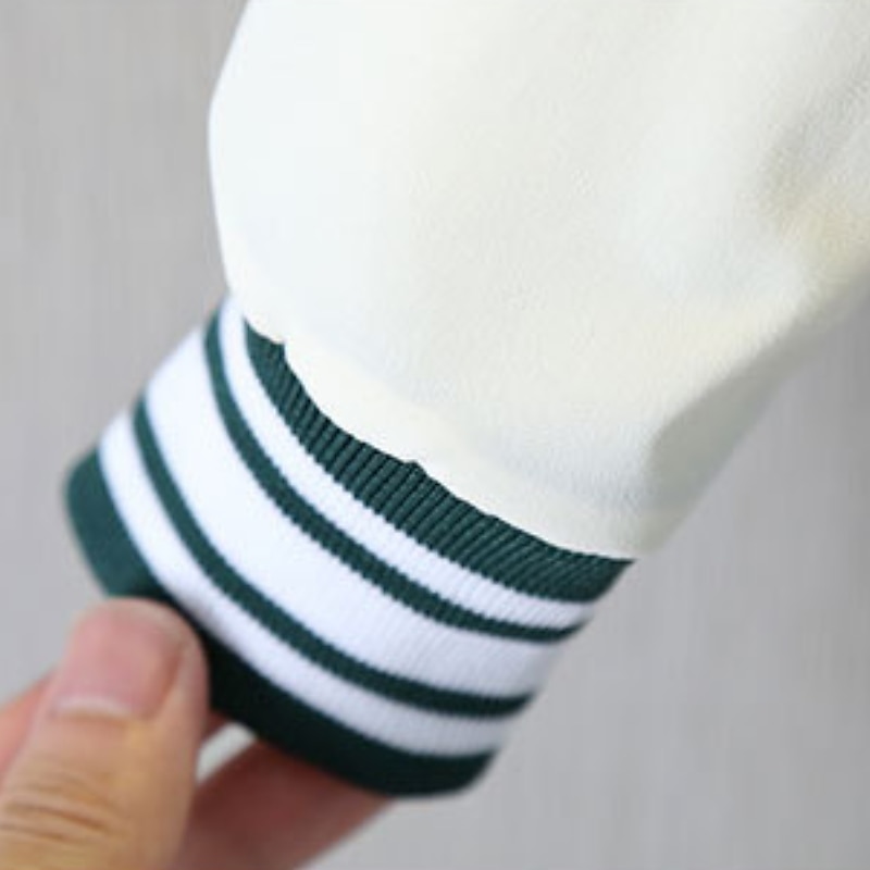 Barn Pojkar Baseballjackor Ytterkläder Grafisk Bokstav Långärmad Täcka Skola Häftig Dagligen Svart Grön Vår Höst 7-13 år 2025 - $19.99 –P7