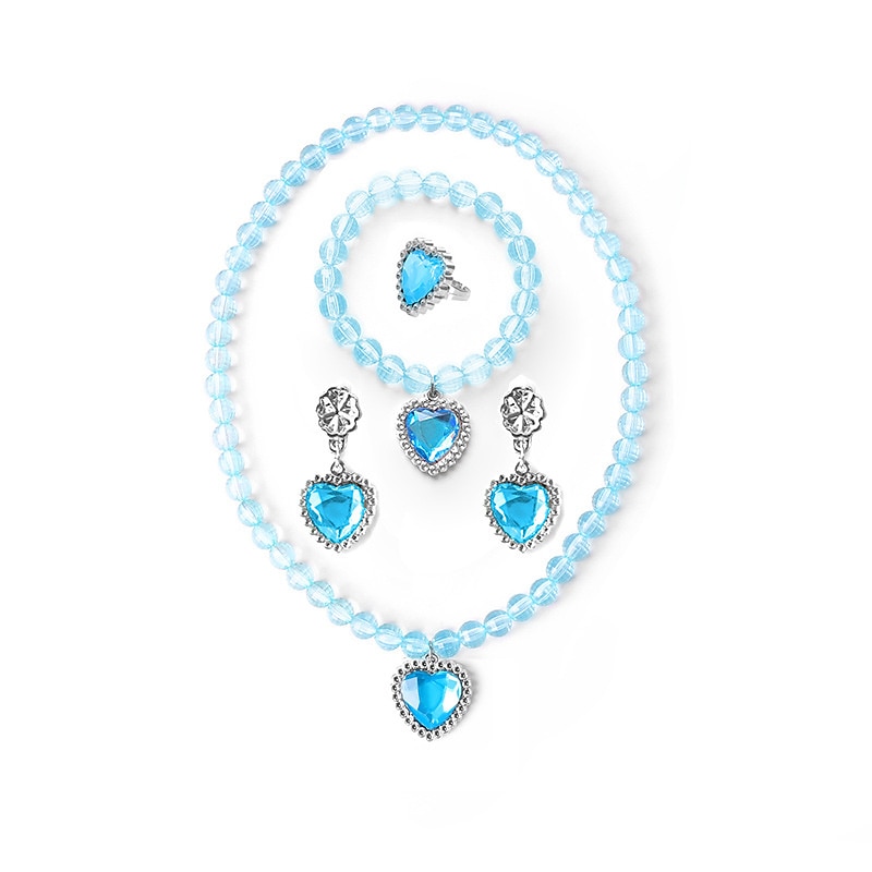 aladdin jasmine prințesă combinație de bijuterii pentru copii noul halloween cos accesorii colecție jasmine 2025 - $18.49 –P6