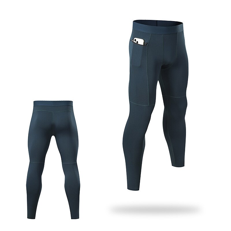 Homme Pantalon athlétique Pantalon de Compression Pantalons de GYM Pantalons de Course Extérieur Athleisure du quotidien Des sports Respirable Séchage rapide Doux Haute élasticité Poche Plein Toute de 2025 ? $17.99 -P2