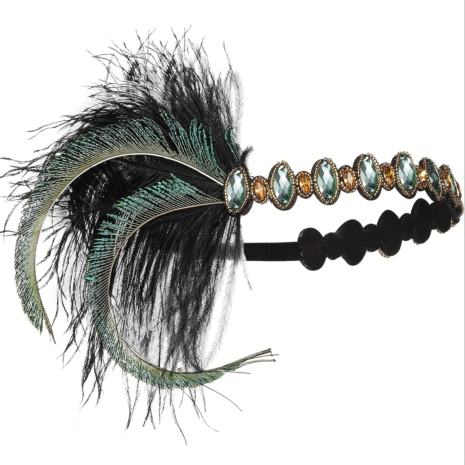 Szüret 1920-as évek A nagy Gatsby Flapper fejpánt A nagy Gatsby Esküvői Vendég Toll Jelmez Női Mindszentek napja Farsang Álarcos mulatság Teljesítmény Esküvő Esküvői vendég Felnőttek Fejfedők Minden 2025 - $13.99 –P3