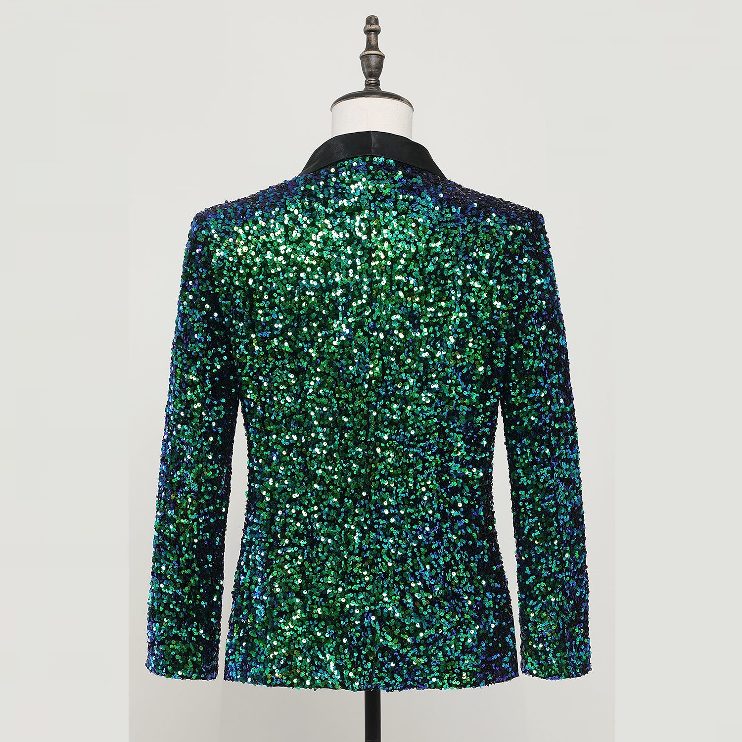 Disco Anni '80 Giacca Smoking Completi & Blazer Disco Paillettes Per uomo Mascherata Feste Festa / Sera Balli di fine anno Adulti Cappotto del 2025 a $107.99 –P6