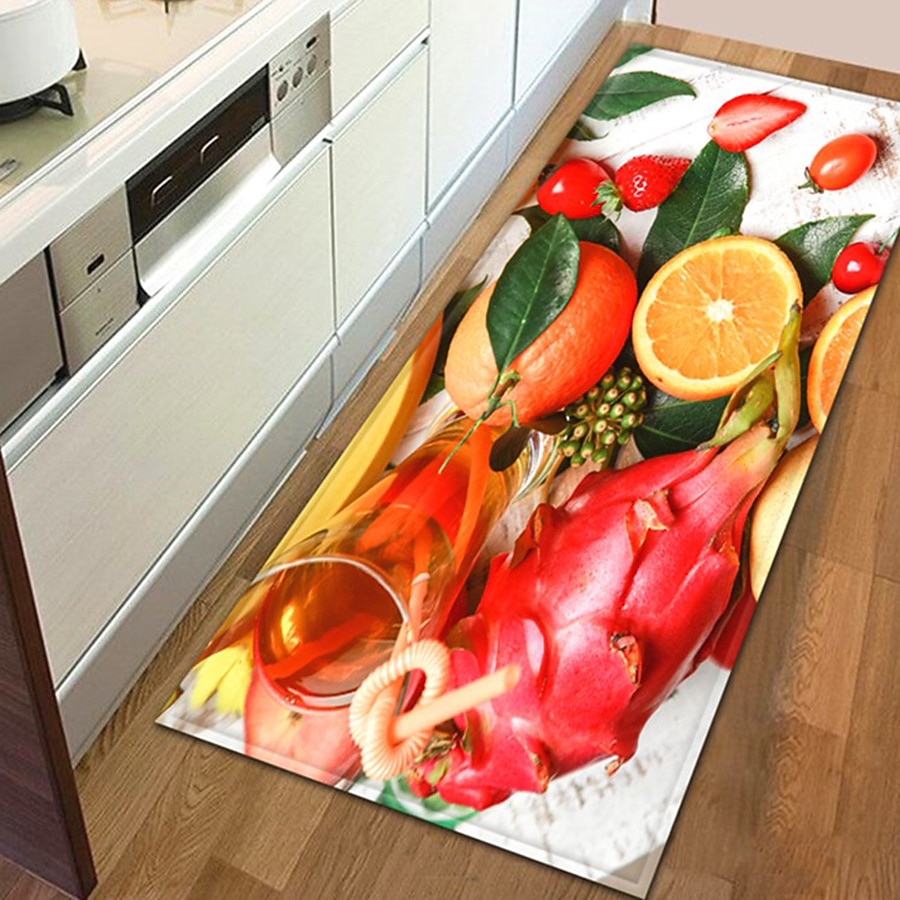 groenten gebied tapijt keuken mat antislip oliebestendige vloermat woonkamer tapijt binnen buiten mat slaapkamer decor badkamer mat entree tapijt deurmat 2026 - $17.99 –P12