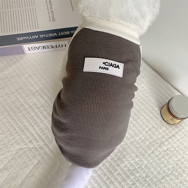 Hunder Katter Genser Mote søt stil Vinter Varm Myk Vaskbar Bekvem utendørs Sport Hundeklær for Bichon Frisé Puddel Pommeran ungt kjæledyr Sommerfugl 2025 - $35.99 –P13