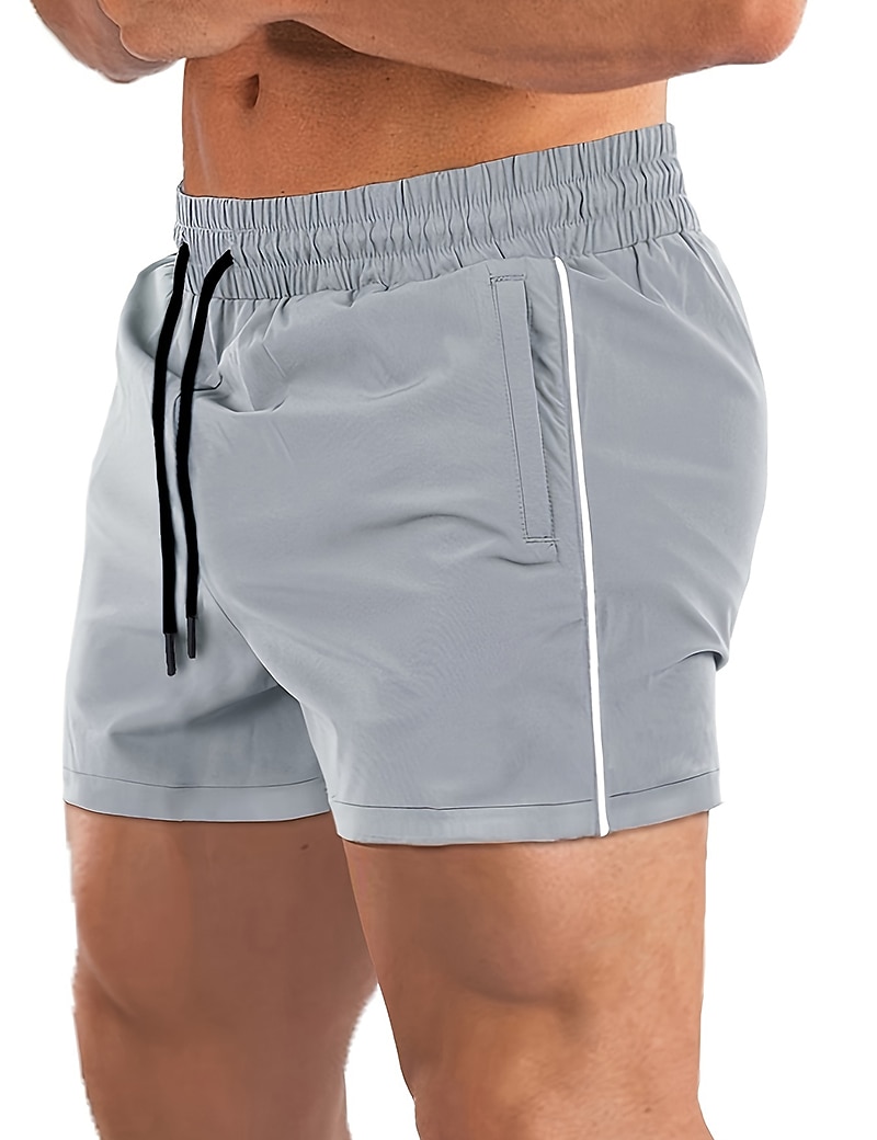 Per uomo Pantaloncini sportivi Pantaloncini Running Pantaloncini da palestra Sport Per uscire Fine settimana Traspirante Asciugatura rapida Corsa Casuale Tasche A cordoncino Vita elastica Liscio del 2026 a $18.99 –P6