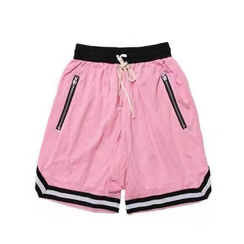 Men's Basketball Shorts Gym Shorts Sport Basketball Running Casual Drawstring Elastic Waist Color Block Knee Length Gymnatics Activewear Black White Micro-elastic 2025 - $11.99 –P12