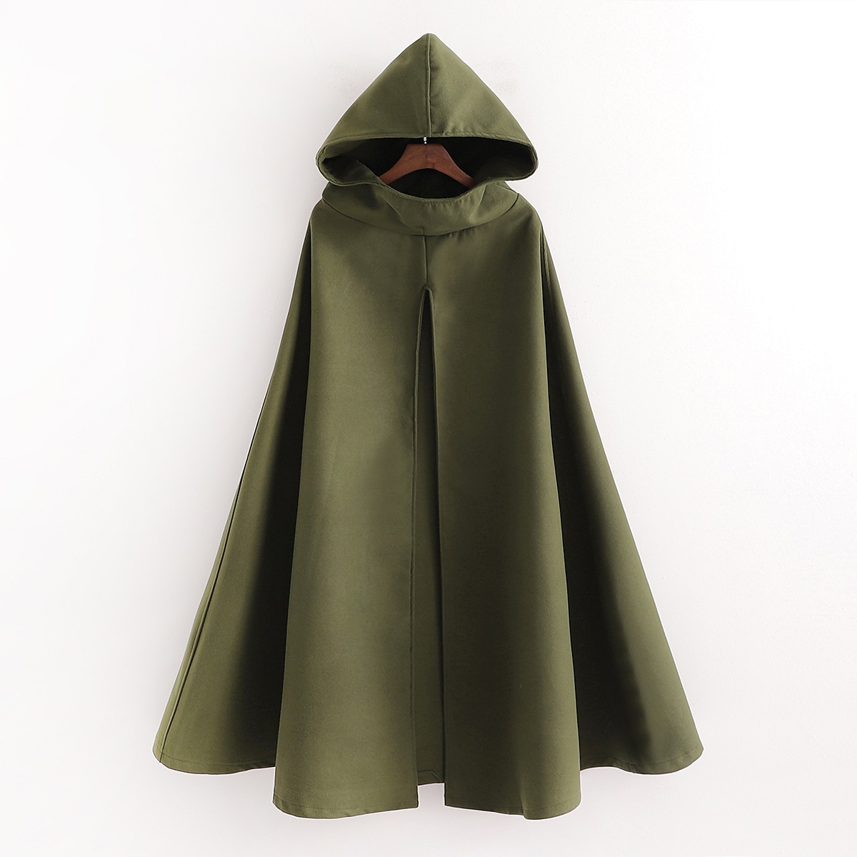 Retro / vintage Kostymer i middelalderstil Renessanse Kappe hette kappe Sjale Viking Ranger Elven Helfarge Kostyme Herre Dame Keltisk Viking fantasi Halloween Karneval Karneval Ytelse Halloween Voksne 2025 - $53.99 –P11