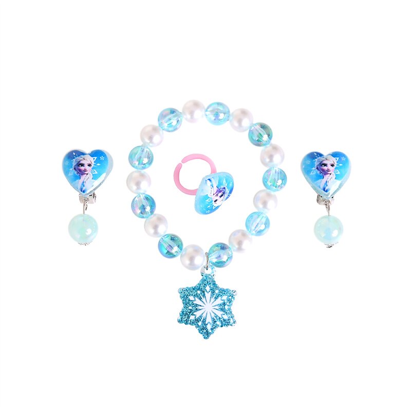 Festival Performance Requisiten Prinzessin Kleid Zubehör Set Meerjungfrau farbiger Schmuck Mädchen Kleid Zubehör Kinder 2025 - $11.99 –P8