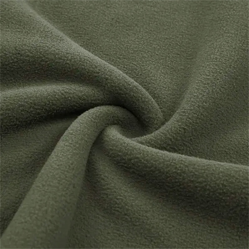 Herren Hoodie Sweatshirt Kapuze Kapuzenshirt mit durchgehendem Reißverschluss Fleece-Hoodie Armeegrün Mit Kapuze Glatt mit Schnürung Patchwork Farbblock Sport & Natur Täglich Festtage Vintage 2025 - $20.99 –P1