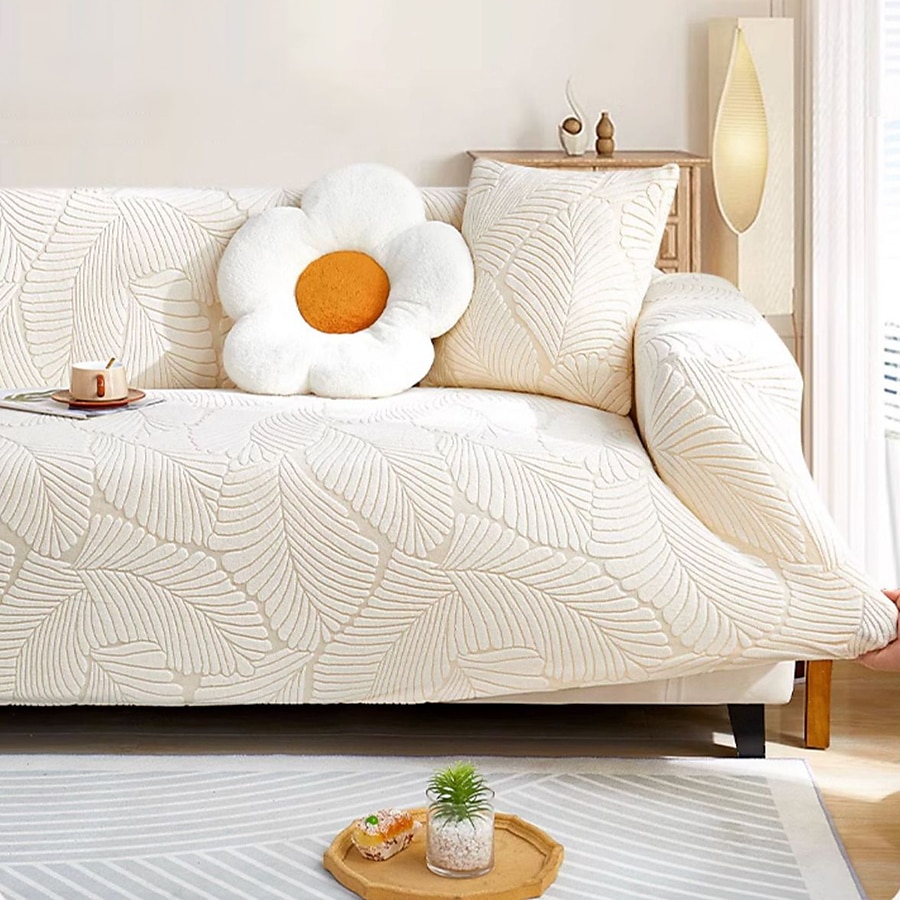 Funda de sofá de jacquard elástica, fundas elásticas, funda de sofá suave y duradera, 1 pieza de tela de spandex, protector de muebles lavable, apto para sillón, asiento/sofá/sofá/sofá XL/sofá en 2025 - $37.99 –P4