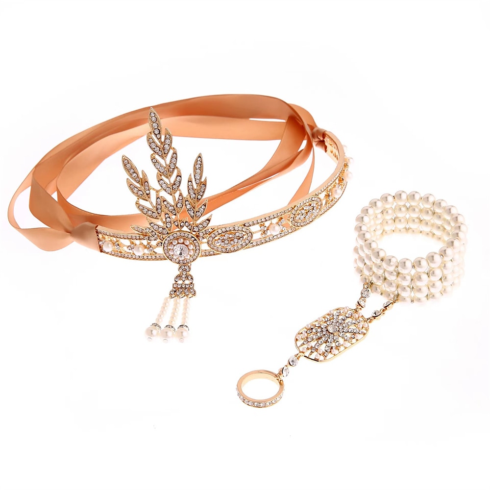 Ring-Armbänder Maskerade Retro Vintage 1920s Aleación Für Der große Gatsby Cosplay Karneval Damen Modeschmuck Modeschmuck 2025 - $13.99 –P6