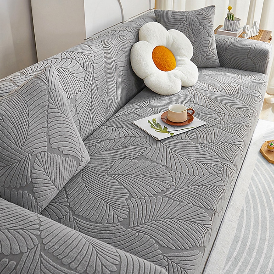 Funda de sofá de jacquard elástica, fundas elásticas, funda de sofá suave y duradera, 1 pieza de tela de spandex, protector de muebles lavable, apto para sillón, asiento/sofá/sofá/sofá XL/sofá en 2025 - $37.99 –P11