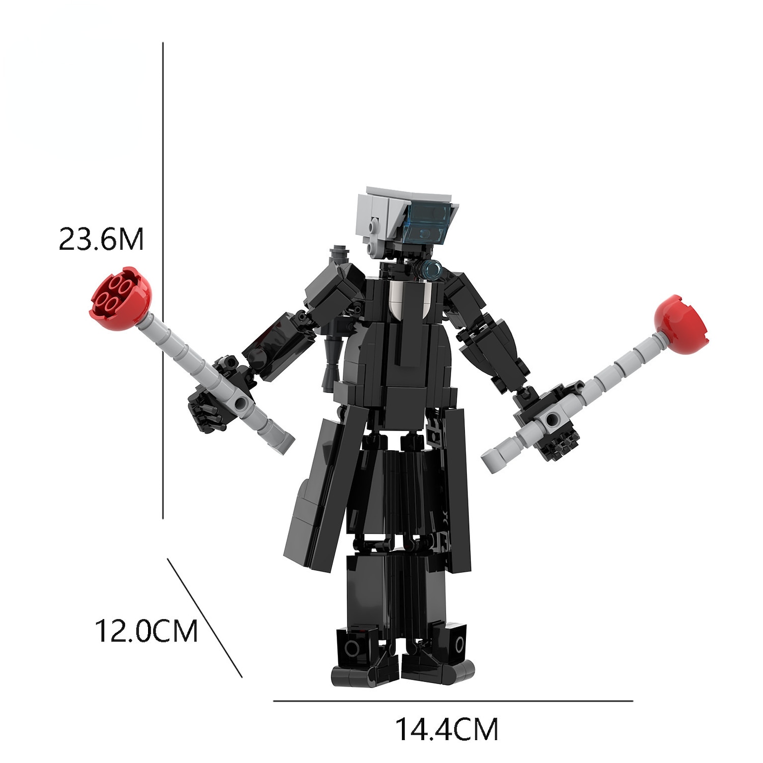 Φιγούρες δράσης Figurine / συμβατό ABS + PC Λεογκ Δημιουργικό Παιχνίδια αποσυμπίεσης Αλληλεπίδραση γονέα-παιδιού για το παιδί Παιχνίδια Δώρο 2025 - $44.99 –P5