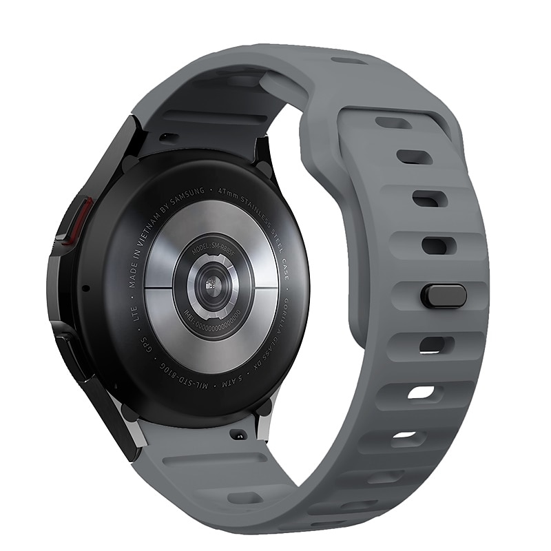 Óraszíj mert Samsung Galaxy Watch 7/6/5/4 40/44mm, Galaxy Watch 5 Pro 45mm, Galaxy Watch 4/6 Classic 42/46/43/47mm, Watch 3, Active 2, Gear S2 Szilikon Csere Szíj Vízálló Állítható Légáteresztő 2025 - $9.99 –P2
