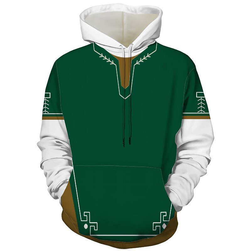 The Legend of Zelda Połączyć Bluza z Kapturem Anime 3D Przednia kieszeń Graficzny Na Dla par Męskie Damskie Dla dorosłych Karnawał Bal maskowy Druk 3D Impreza Codzienne 2025 - $29.99 –P8