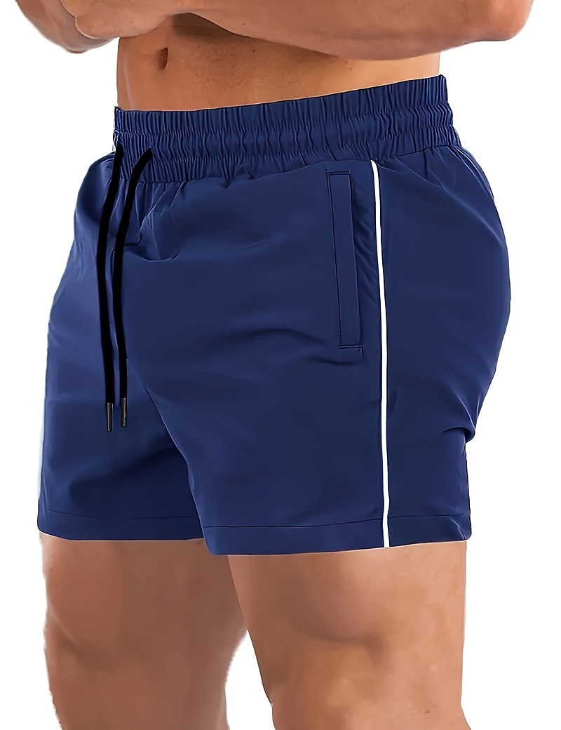 Per uomo Pantaloncini sportivi Pantaloncini Running Pantaloncini da palestra Sport Per uscire Fine settimana Traspirante Asciugatura rapida Corsa Casuale Tasche A cordoncino Vita elastica Liscio del 2026 a $18.99 –P11