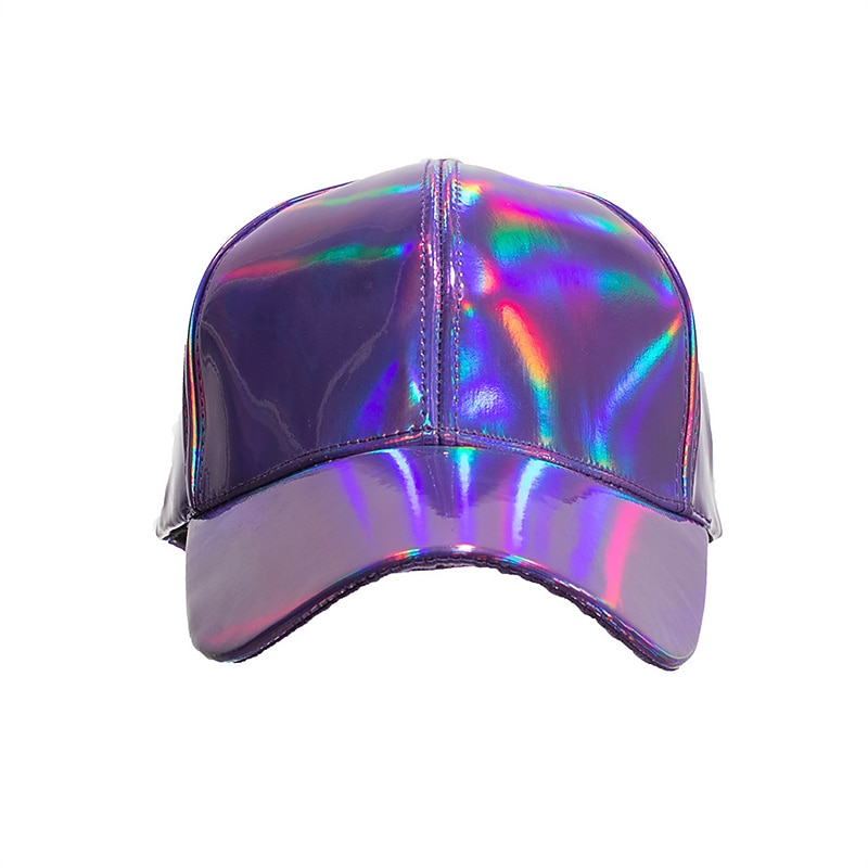 Unisex Cappellino da baseball Cappello da sole Nero Argento Tessuto non tessuto laser La moda Informale minimalismo Esterno Da mare Liscio Regolabile Di tendenza del 2025 a $11.49 –P4
