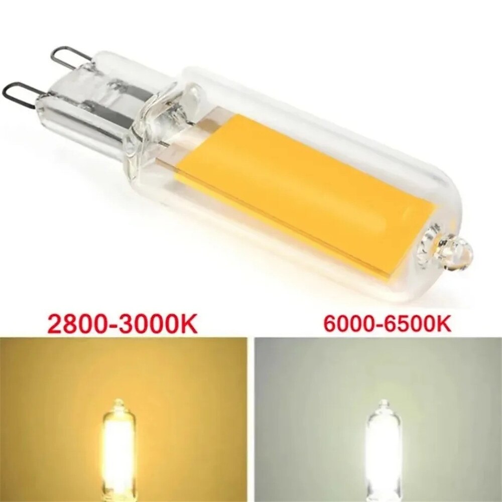 10pcs Dimmable Mini G9 LED Lamp 3W 7W 9W AC 220V 110V LED Corn Bulb COB 360 Beam Angle Replace Halogen Chandelier Lights 2025 - $29.99 –P5