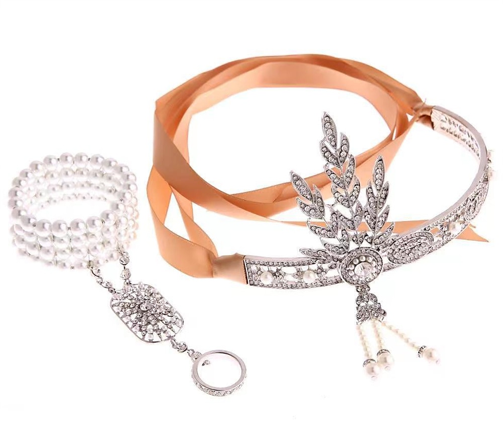 Ring-Armbänder Maskerade Retro Vintage 1920s Aleación Für Der große Gatsby Cosplay Karneval Damen Modeschmuck Modeschmuck 2025 - $13.99 –P5