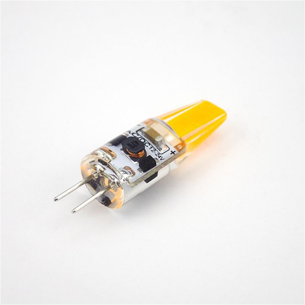 10 pz dimmerabile g4 ha condotto la lampada lampada di cristallo di zaffiro 2 w 3 w ac/dc12-24 v led cob lampadario led sorgente di luce lampadina in silicone illuminazione domestica del 2025 a $35.99 –P2