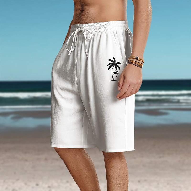 Homens Coqueiro Calção Shorts de verão Shorts de praia Cintura Média Havaiana Casual Ao ar livre Feriado Para Noite Com Cordão Cintura elástica Imprimir Designer Roupa de 2025 por $23.99 –P2