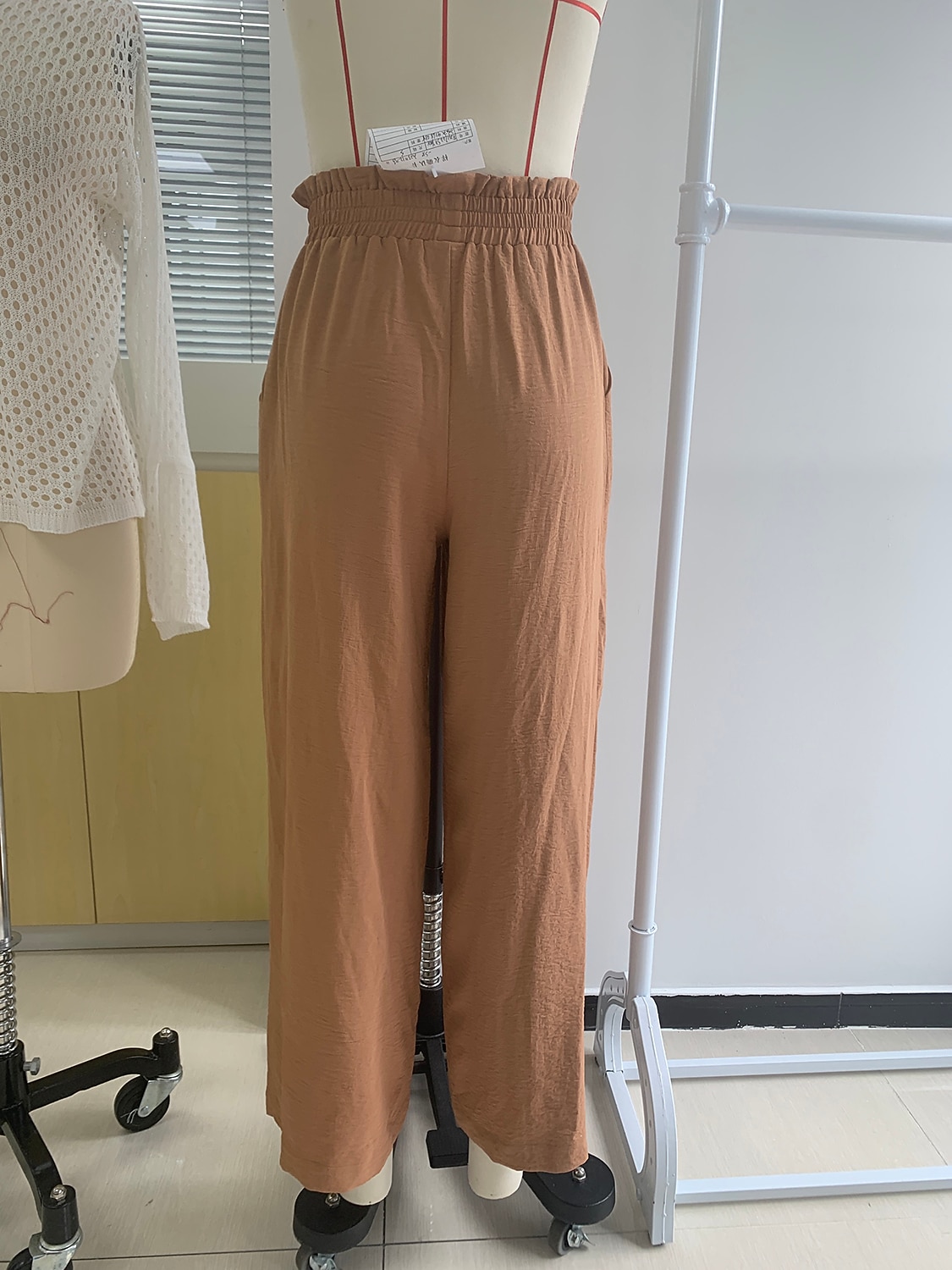 calça feminina larga com bolsos de 2026 por $5.99 –P3