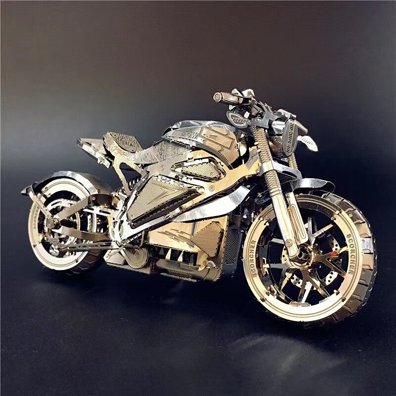 Nanyuan gangda 3d quebra-cabeça de metal vingança motocicleta elétrica carro esportivo adulto artesanal brinquedo de alívio do estresse presente de 2025 por $23.99 –P5