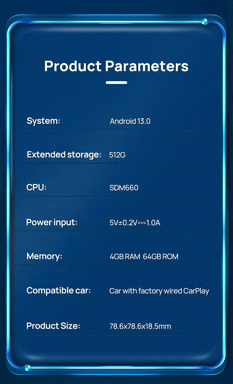 2025年 Carlinkit いいえ画面ません（APPで出力） アンドロイド ワイヤレスCarplay GPS プラグアンドプレイ クアッドコア のために ゼネラルモーターズ ゼネラルモーターズ  コレクション – $417.19 –P10