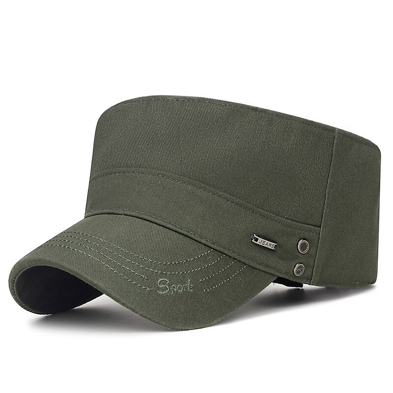 Unisex Flat Cap Baseball Cap Military Cap Cadet Hat Black Dark Navy Polyester Warm Vintage Casual Minimalism Outdoor Vacation Plain Adjustable Sunscreen Fashion 2025 - $7.99 –P5