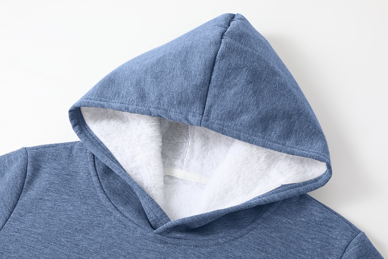 dames hoodie sweatshirt pullover sherpa polyester letter casual sport button print voorzak warm fuzzy comfrt hoodie lange mouw top micro-elastisch herfst&wintercomfort ademende zachte stof 2025 - $10.99 –P3