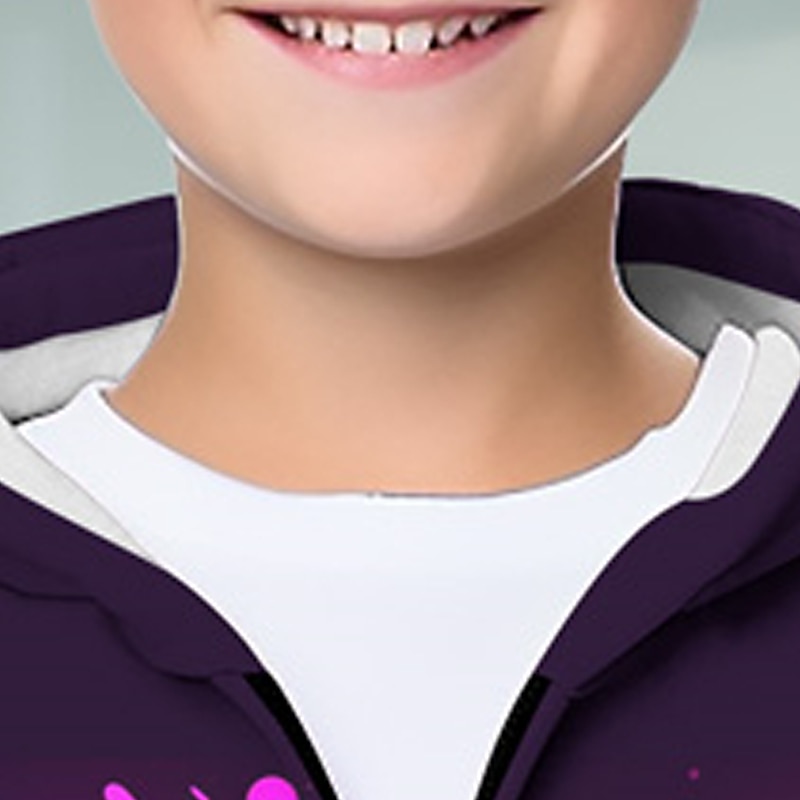 Carnaval Jongens 3D Wolf Trui met capuchon Jas Overkleding Lange mouw Herfst Winter Actief Streetwear Stoer Polyester Kinderen 3-12 jaar Rits Straat Dagelijks Normale pasvorm 2025 - $18.49 –P4